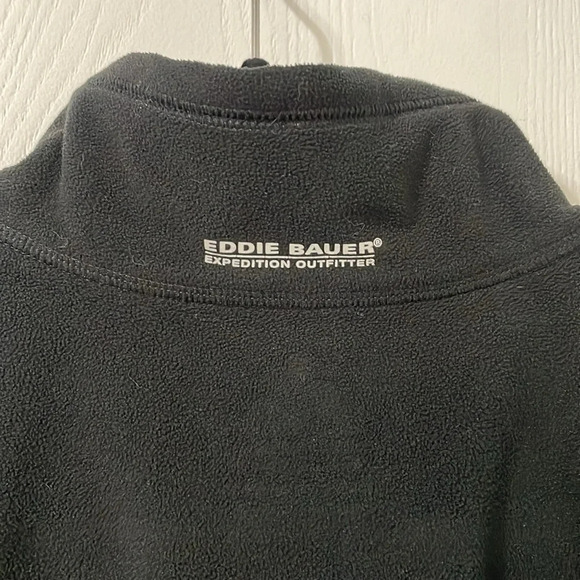 Eddie Bauer First Ascent Expedition Outfitter Men’s Fleece Black Jacket Size XL - Picture 6 of 8